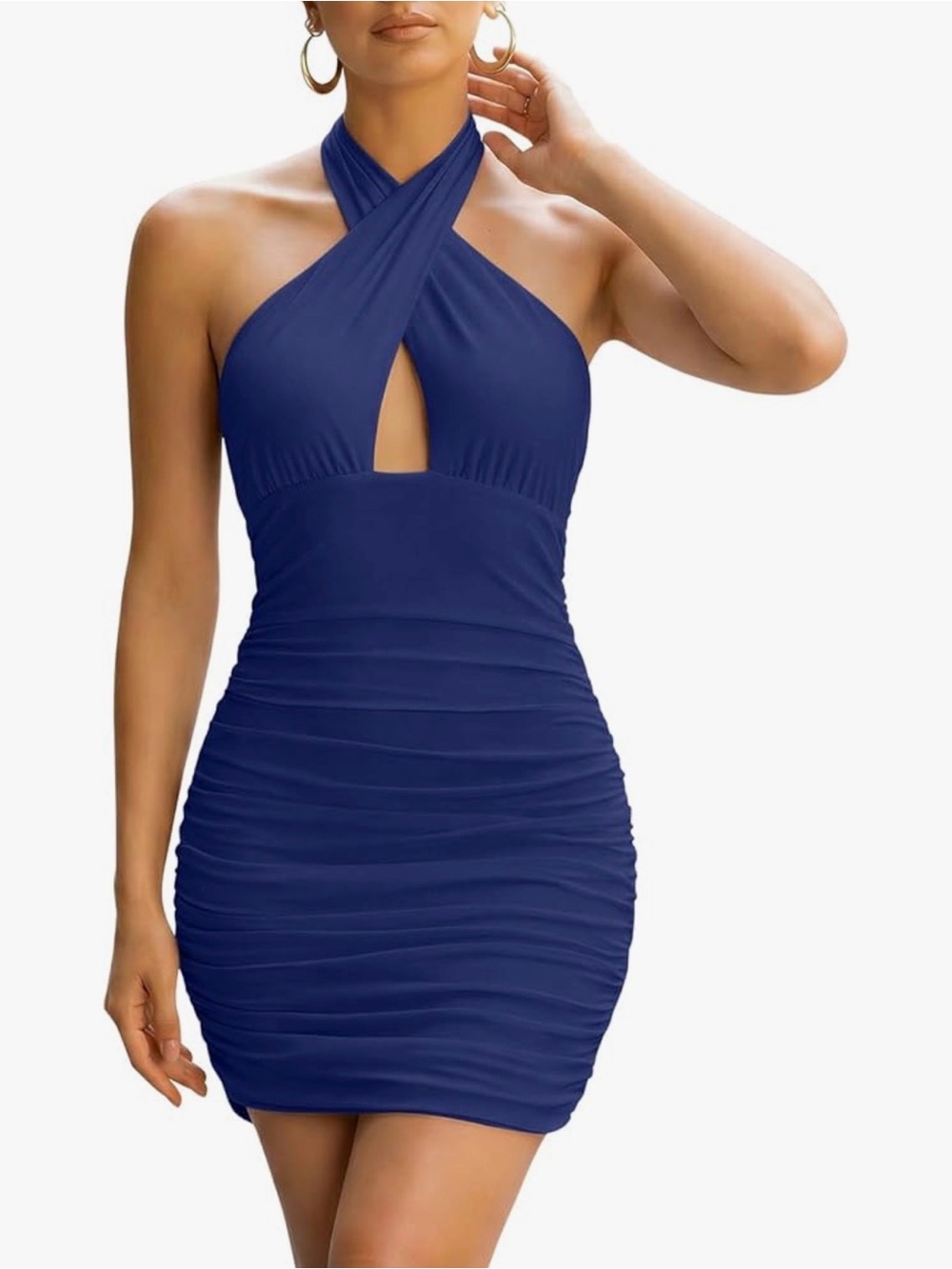 Halter dress.